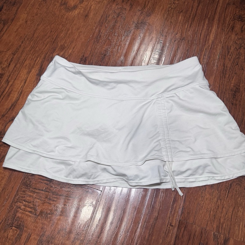 Athleta White‎ Tennis Pickleball Athletic Short Skort Skirt Size XS